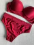 Biquíni Plus Size Alta Sustentação Top Com Bojo e Calcinha Hot Pant Kimberly | Marsala - Bella Mar