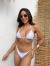 Biquíni Top Cortininha Com Bojo E Calcinha Fitinha Empina Bumbum | Pirangi