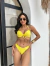 Biquini Aro Meia Taca Com e Amarracao Calcinha Asa Delta Fio Duplo Maceio | Amarelo - loja online