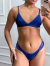 Biquini Lucky Com Bojo Regulagem na Alça e Calcinha Levanta Bumbum Tiras Laterias Galisteu | Azul Royal