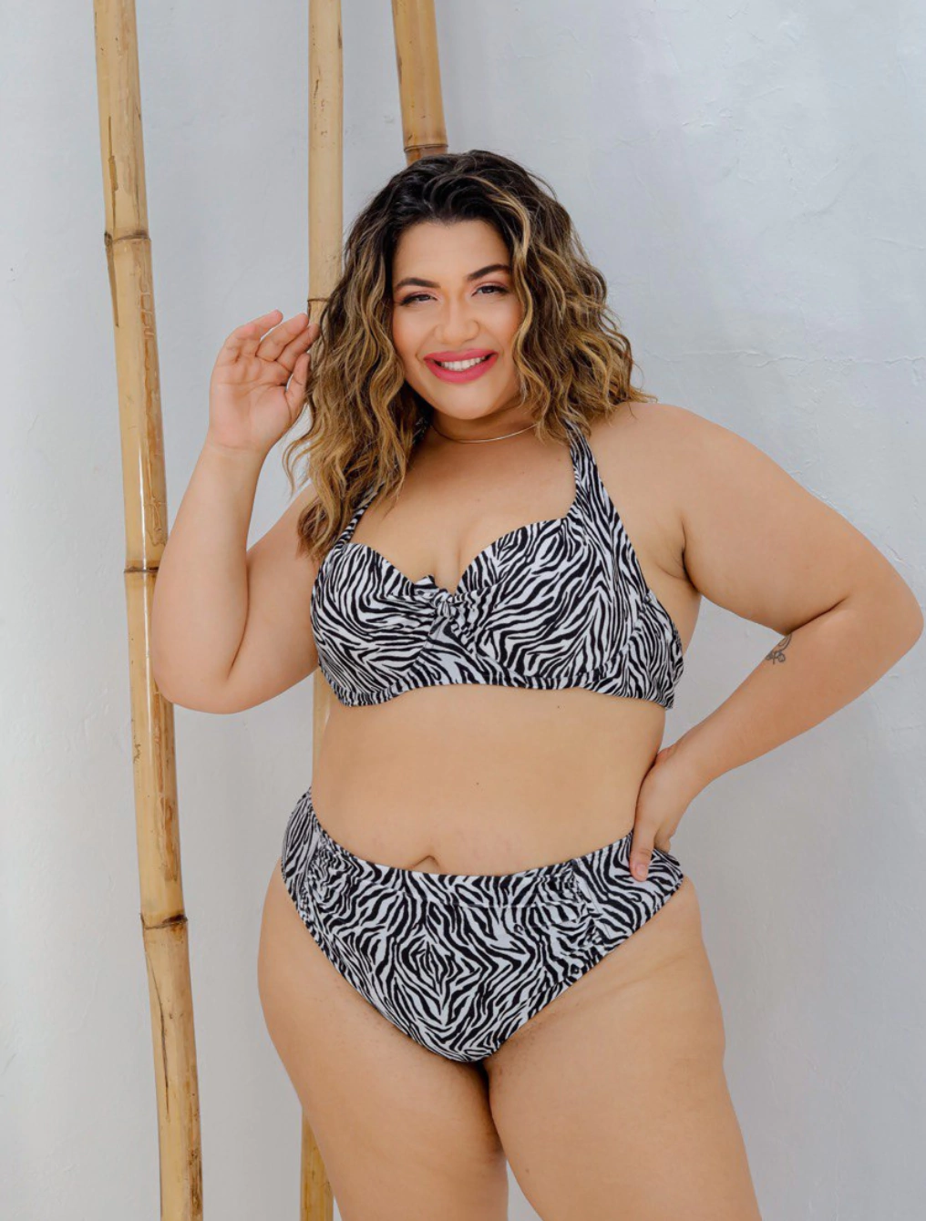 Biquíni Plus Size Kiara | Zebra
