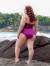 Maio Tanga Vestido Curve Com Bojo Tulum | Marsala - loja online