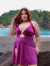 Maio Tanga Vestido Curve Com Bojo Tulum | Marsala