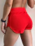 Short Solto Comprimento Curto Tecido Laurel | Vermelho