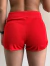 Short Solto Comprimento Curto Tecido Laurel | Vermelho - comprar online
