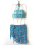 Saída Flamingo Pineapple Infantil | Azul listrado