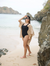 Kimono Saida de Praia Curto Aberto Com Amarração Leve Ohana | Bege - BELLA MAR ATACADO