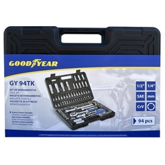 KIT DE HERRAMIENTAS 94 PCAS GOODYEAR EN CAJA - comprar online