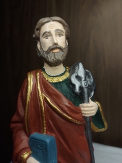 São Judas 20 cm - gesso - Sancte Ioseph