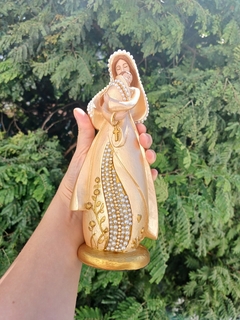 Nossa Senhora Mãe de Deus 24 cm gesso rosé - comprar online