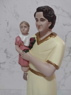 Santa Gianna Beretta 30 cm - gesso - - Sancte Ioseph