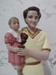 Santa Gianna Beretta 30 cm - gesso - - loja online
