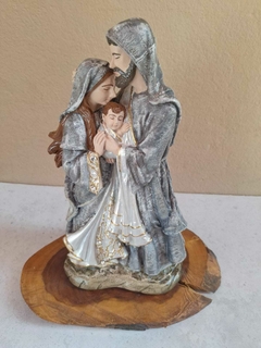 Sagrada Família Carinho 32 cm gesso na internet