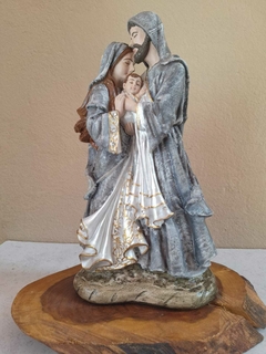 Sagrada Família Carinho 32 cm gesso