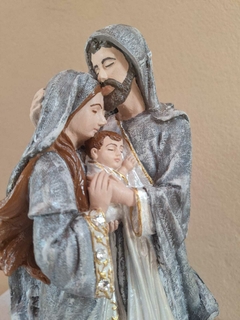 Imagem do Sagrada Família Carinho 32 cm gesso