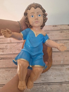 Imagem do Menino Jesus de látex 35 cm
