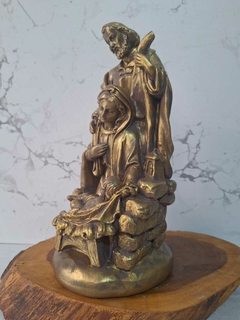 Sagrada família Carneirinho 30 cm - barroca na internet