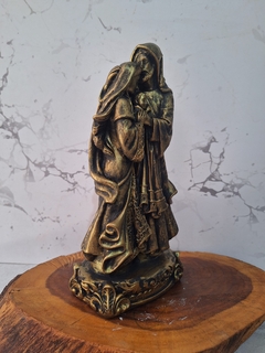 Sagrada Família Carinho 23 cm - gesso - barroca - loja online