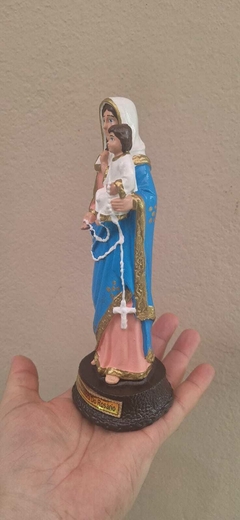 Nossa Senhora do Rosário 20 cm látex - Sancte Ioseph