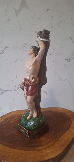 São Sebastião 20 cm gesso maciço - loja online