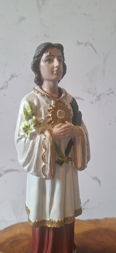 São Tarcísio 20 cm gesso maciço na internet