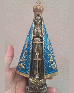 Nossa Senhora Aparecida 20 cm - gesso maciço - Sancte Ioseph
