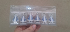 Kit 6 Medalhas de Painel N.S. Aparecida - Metal - Sancte Ioseph