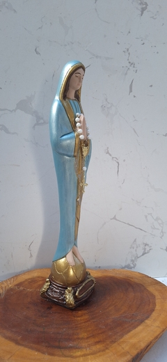 Nossa Senhora do Silêncio 30 cm- gesso - loja online
