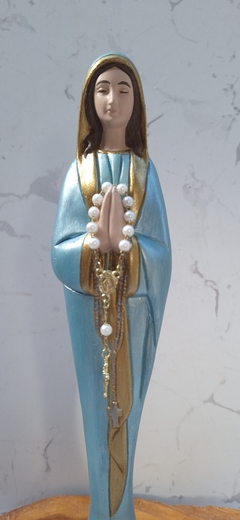 Nossa Senhora do Silêncio 30 cm- gesso