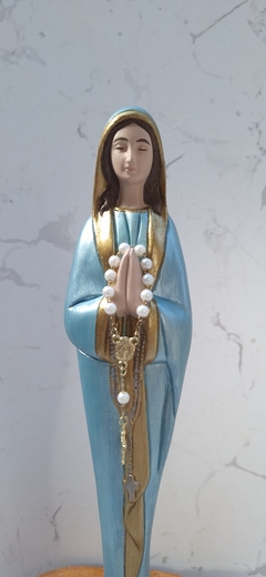 Nossa Senhora do Silêncio 30 cm- gesso - comprar online