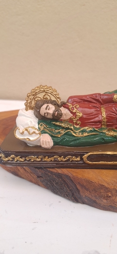 São José dormindo 20 cm gesso maciço - comprar online