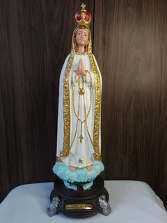 Nossa Senhora de Fátima de látex 40 cm - comprar online