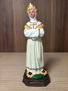 Nossa Senhora de La Salette de látex 18 cm