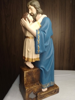 São José afetuoso 30 cm - Sancte Ioseph