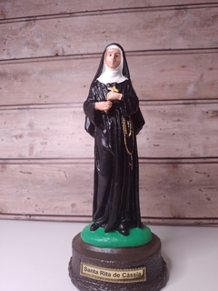 Santa Rita de Cássia de látex 20 cm - loja online