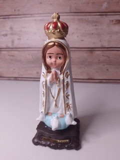 Nossa Senhora de Fátima baby de látex 16 cm