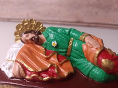 São José dormindo de látex 12 cm - Sancte Ioseph