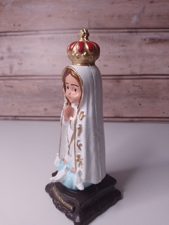 Nossa Senhora de Fátima baby de látex 16 cm na internet