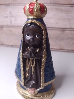 Imagem do Nossa Senhora Aparecida baby de látex 16 cm