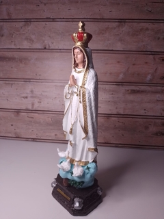 Nossa Senhora de Fátima de látex 30 cm na internet