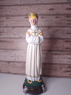 Nossa Senhora de La Salette de látex 40 cm