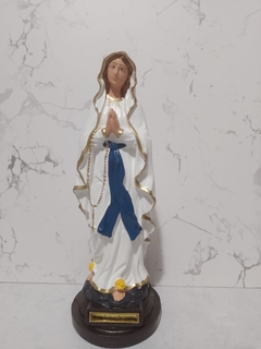 Nossa Senhora de Lourdes de látex 30 cm