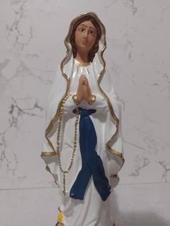 Nossa Senhora de Lourdes de látex 30 cm - comprar online