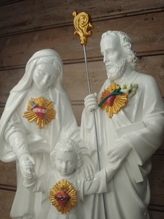 Imagem do Sagrada família com os corações 40 cm