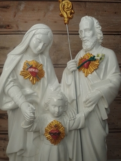 Sagrada família com os corações 40 cm - comprar online