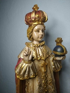 Menino Jesus de Praga 41 cm gesso na internet