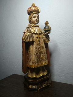 Menino Jesus de Praga 41 cm gesso - Sancte Ioseph