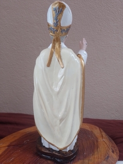 Imagem do São João Paulo II 20 cm gesso