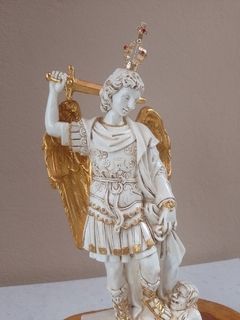 São Miguel do Monte Gargano 20 cm - gesso - Sancte Ioseph