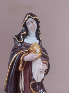 Santa Clara 30 cm - gesso - comprar online